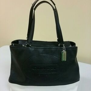 Coach 2 tone tote